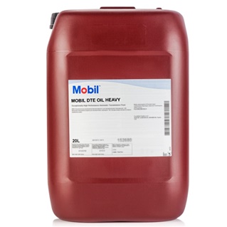 Mobil DTE Oil Medium Pail 20 liter voorkant